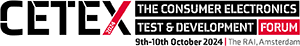 CETEX 2024 - The Consumer Electronics Test & Development Forum logo