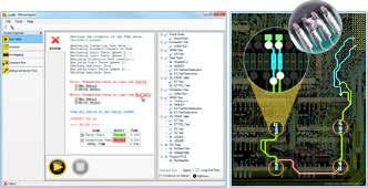 JTAG boundary scan manufacturing test