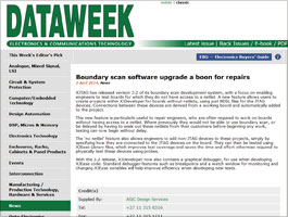 XJTAG in Dataweek's April 2014 issue