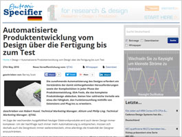 XJTAG-Altium article in Electronic Specifier