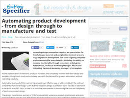 XJTAG article in Electronic Specifier May 2016