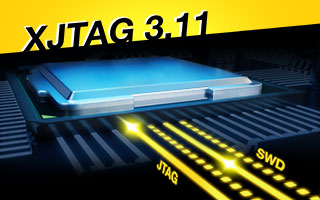 XJTAG Version 3.11 supports SWD (JTAG Boundary Scan)