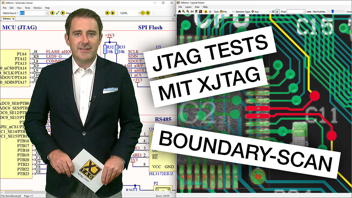 JTAG Testing with XJTAG - GERMAN