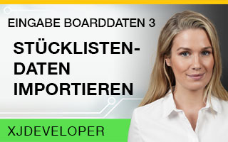 Eingabe Boarddaten - XJDeveloper Tutorial