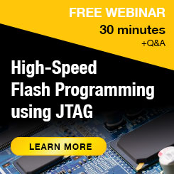 Webinar: High-speed flash memory programming using JTAG